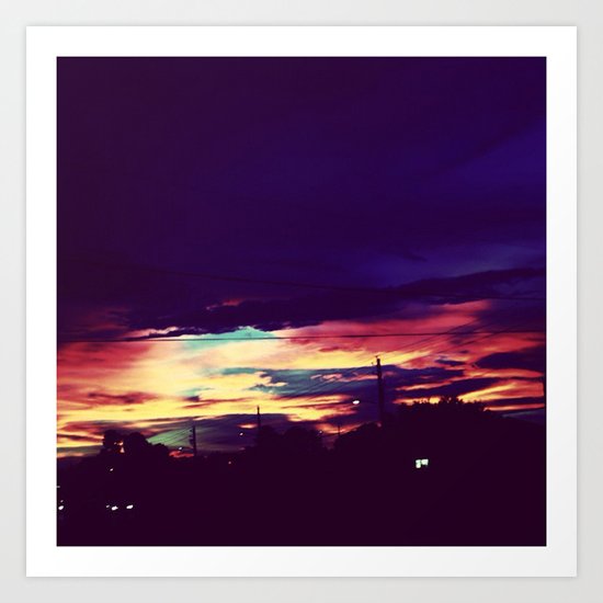 Forever Sunsets Art Print