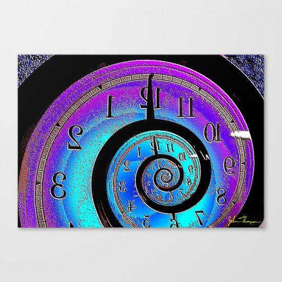 Back in time Canvas Print