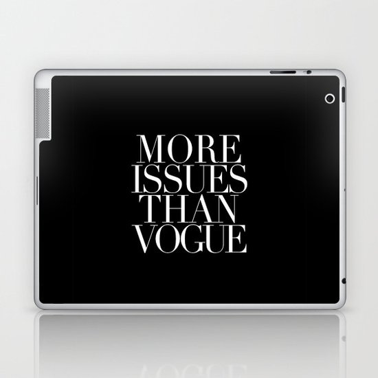 VOGUE {ISSUES} Laptop & iPad Skin