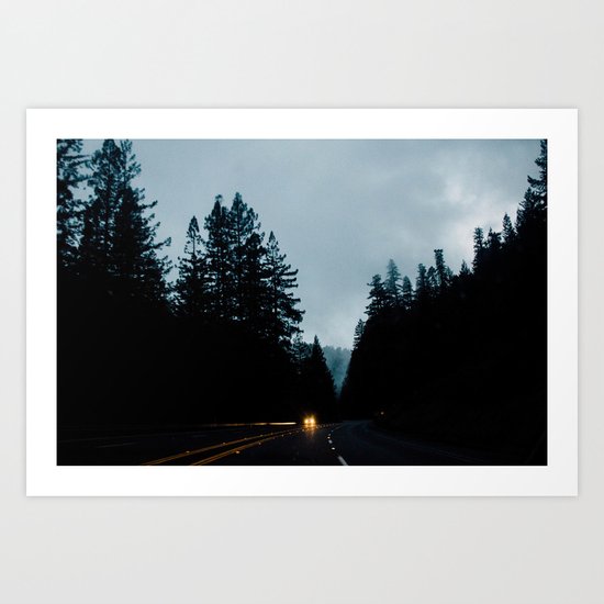 Piercy, CA Art Print