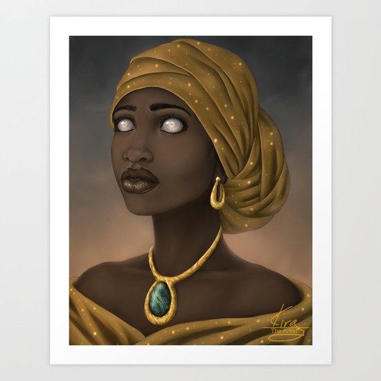 Seer Art Print