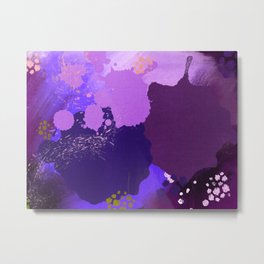 Abstract background purple shades  Metal Print | Abstract, Inkspots, Acrylic, Abstractspots, Digitalabstract, Canvas, Pastel, Drawing, Purpleshades 