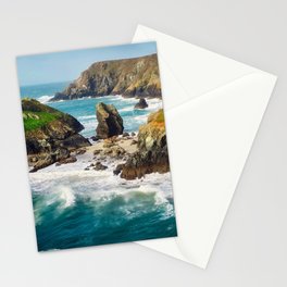 Great Britain Photography - Kynance Cove By The Beautiful Sea Stationery Card