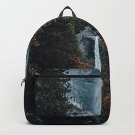 Upper and Lower Yosemite Falls Backpack | Hiking, Print, Yosemitefalls, Photo, Waterfalls, Valley, Forest, Film, Digital, Explore 