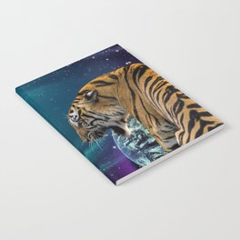 Tiger and Space Notebook