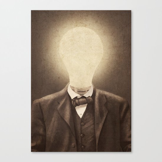 The Idea Man Canvas Print