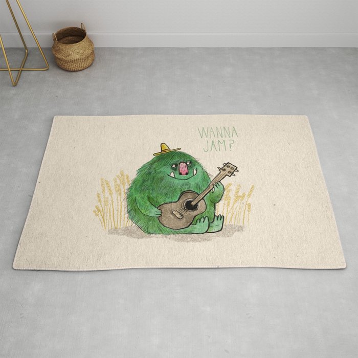 monster jam play rug