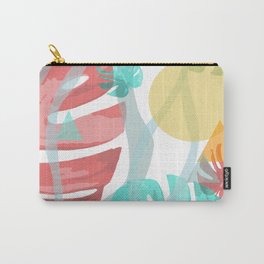 Wild Monstera Carry-All Pouch | Leaves, Nature, Exotic, Summer, Graphicdesign, Foliage, Monstera, Decoration, Season, Vegetal 