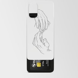 Hands and roots Android Card Case