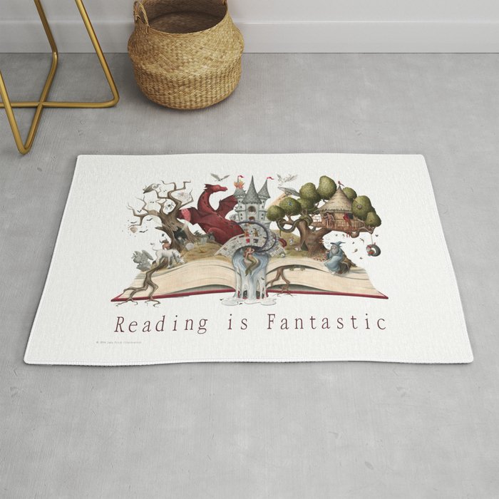 Reading is Fantastic Rug