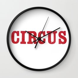 CIRCUS Wall Clock