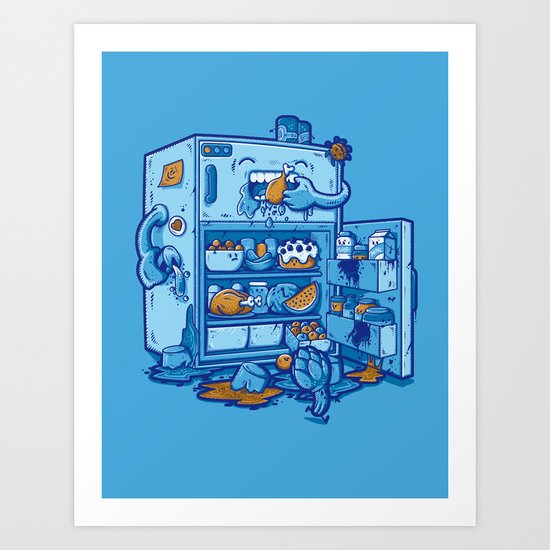 HUNGRY Art Print