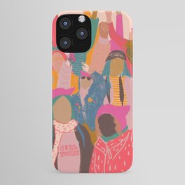 Womens march iPhone Case