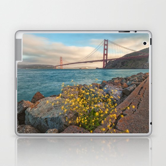 Golden Gate Sunset 2 Laptop & iPad Skin