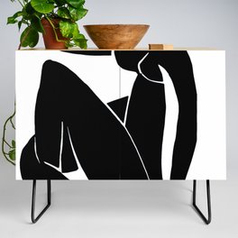 Henri Matisse Abstract Black Nude Cut Outs Credenza