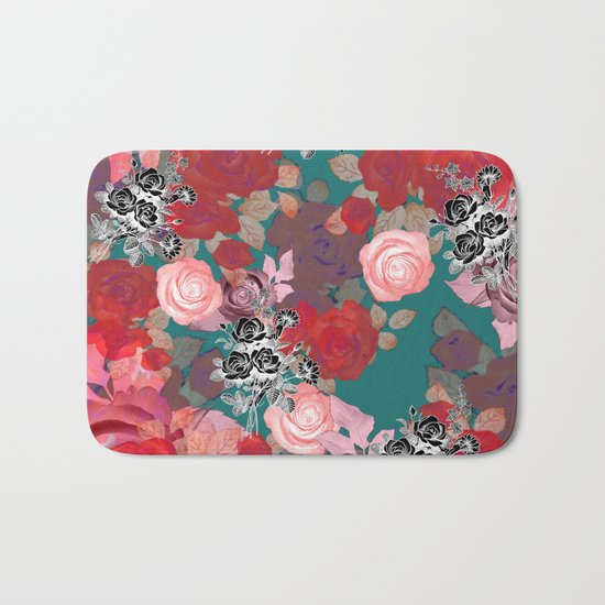 RoseNRoses 2 Bath Mat