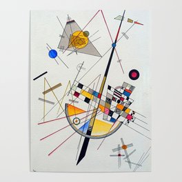 Wassily Kandinsky Delicate Tension Poster