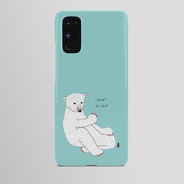 Classy Claws Polar Bear Android Case