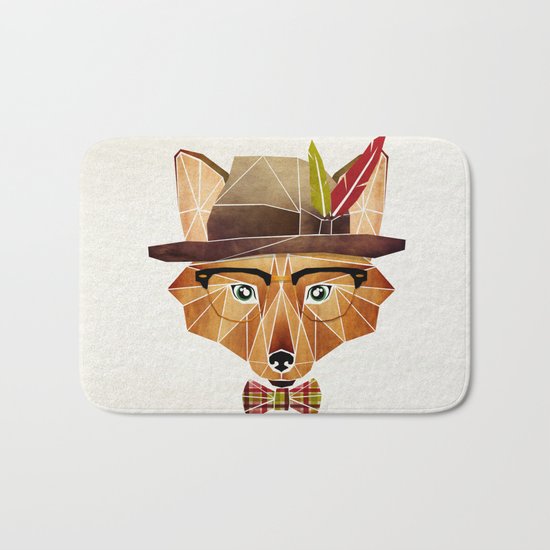 mr. fox Bath Mat