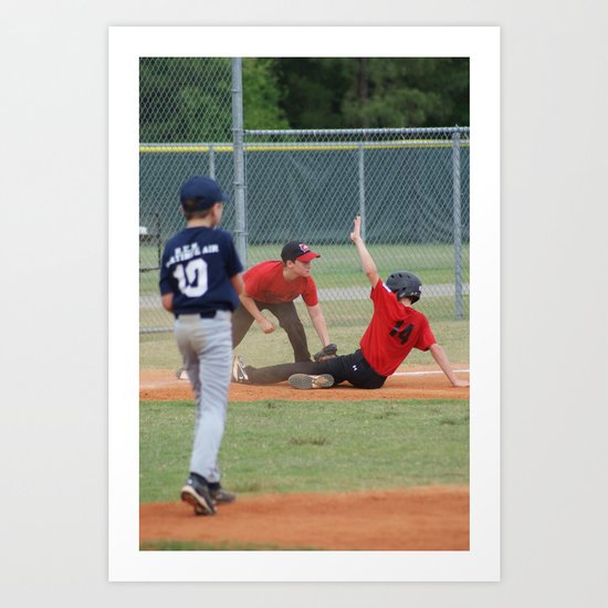 2012 Little League All-star Baseball Richmond Hill Ga. Art Print