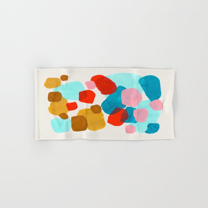 Fun Colorful Bright Abstract Shapes Mid Century Modern Patterns