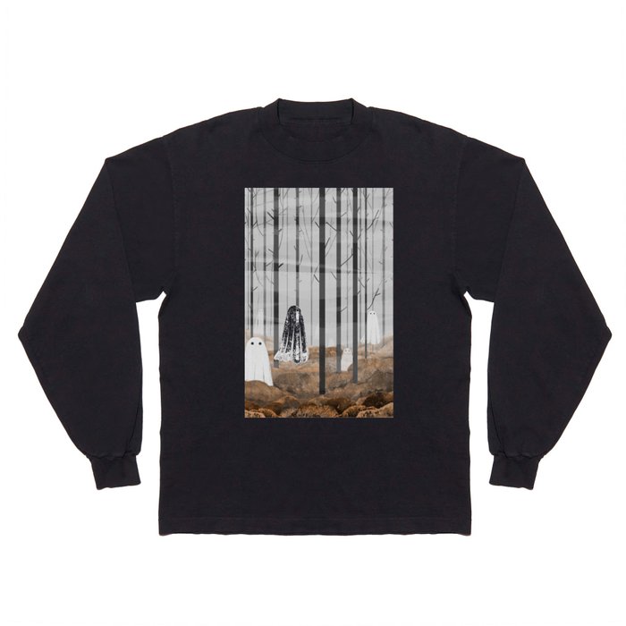 The Woods are full of Ghosts Long Sleeve T Shirt