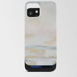 Golden Hour - Pastel Seascape iPhone Card Case