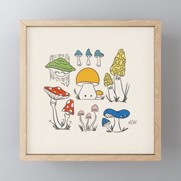 Fungi Framed Mini Art Print