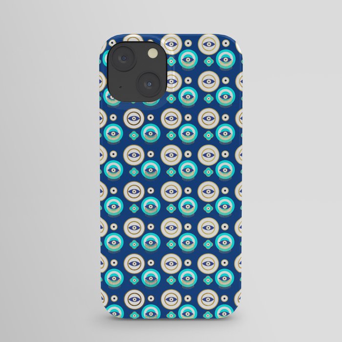 Mati Evil eye protection pattern iPhone Case