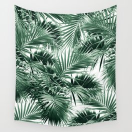 Tropical Palm Leaf Jungle #1 #tropical #decor #art #society6 Wall Tapestry