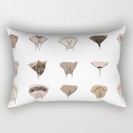 Pussy Art Rectangular Pillow