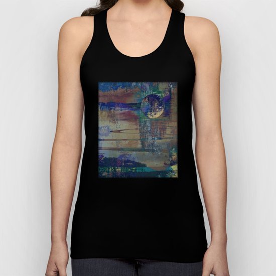 Night landscape Unisex Tank Top