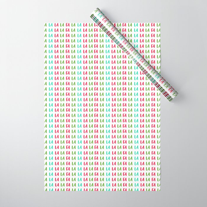 Falala Pattern Wrapping Paper
