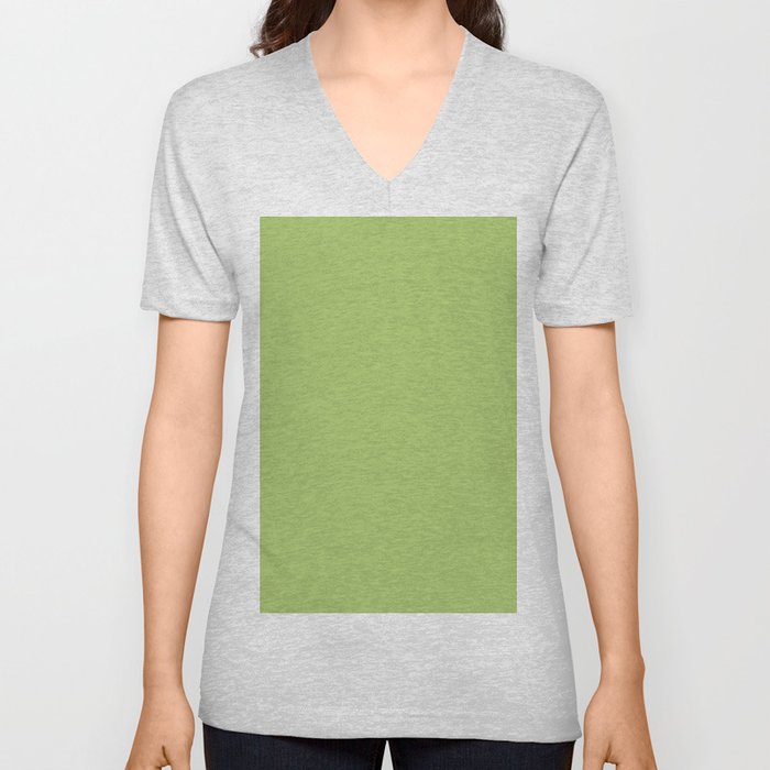 Young Leaves V Neck T Shirt