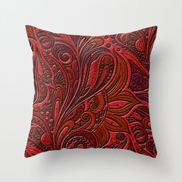 Red Leather Throw Pillows For Any Room, Red Leather Throw Pillows