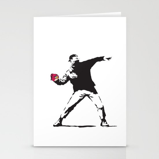 Angry Birdksy Stationery Cards