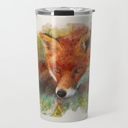 Fox on the prowl Travel Mug