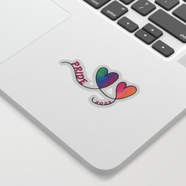 Two Hearts - Pride 2022 Sticker