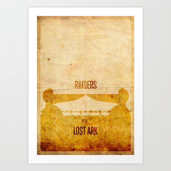 Raiders (aged) Art Print