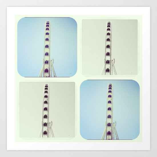 Seattle Dreaming Art Print
