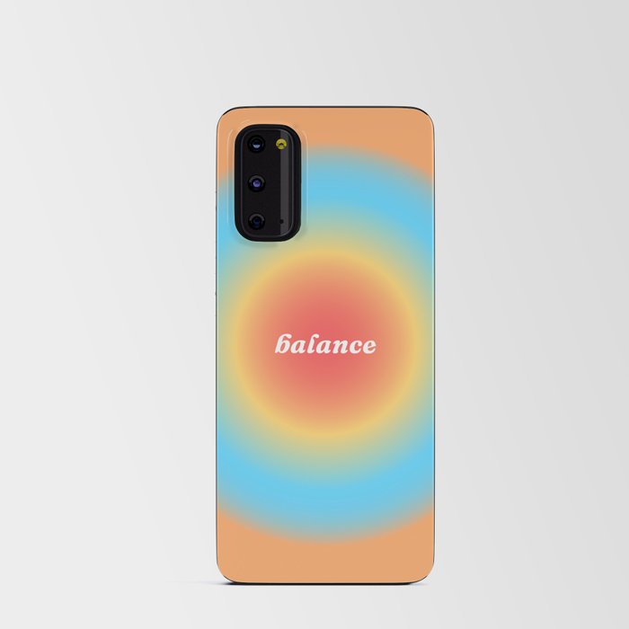 Balance gradient background Android Card Case