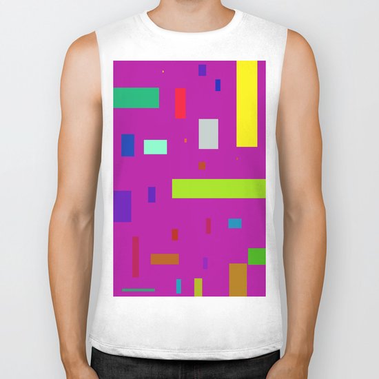Squares and Rectangles 2 Biker Tank