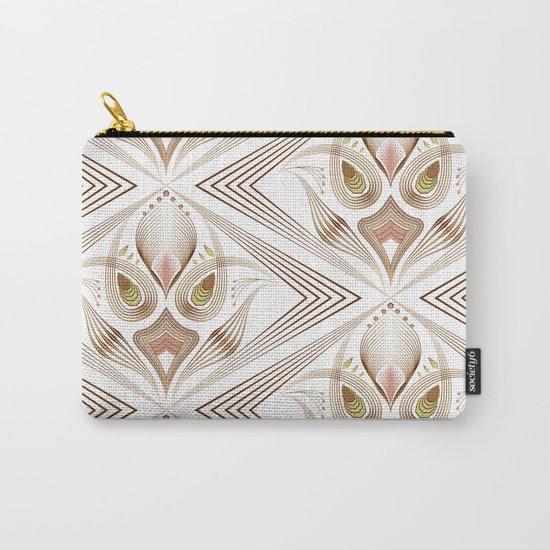 Art Deco 39. " Flo ". Carry-All Pouch