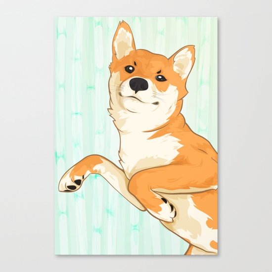 I am not a fox! Canvas Print
