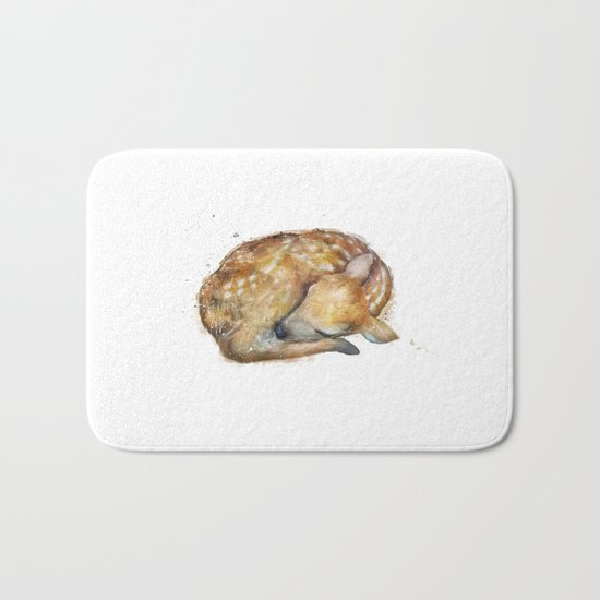 Sleeping Fawn Bath Mat