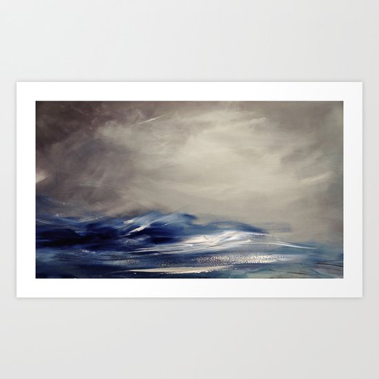 dialogue of elements Art Print