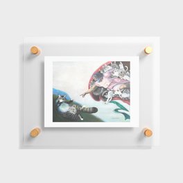 Creation Of The Cat Floating Acrylic Print