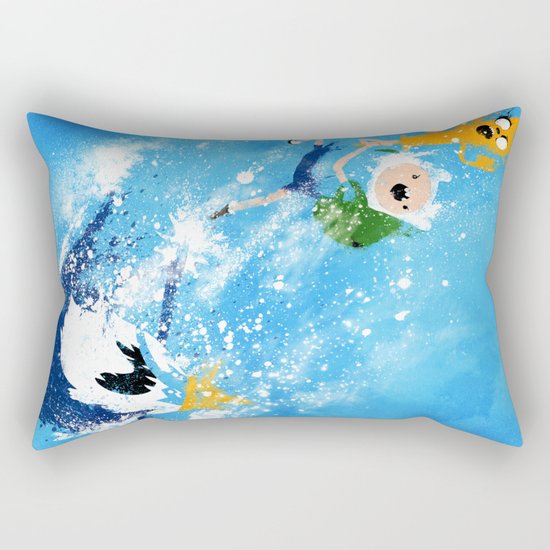 Battle Time!! Rectangular Pillow