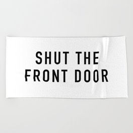 Front Door Beach Towel