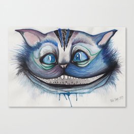 Cheshire Cat Grin - Alice in Wonderland Canvas Print